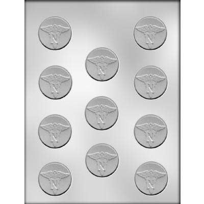 Nurse Mint Chocolate Mold (1-1/2")
