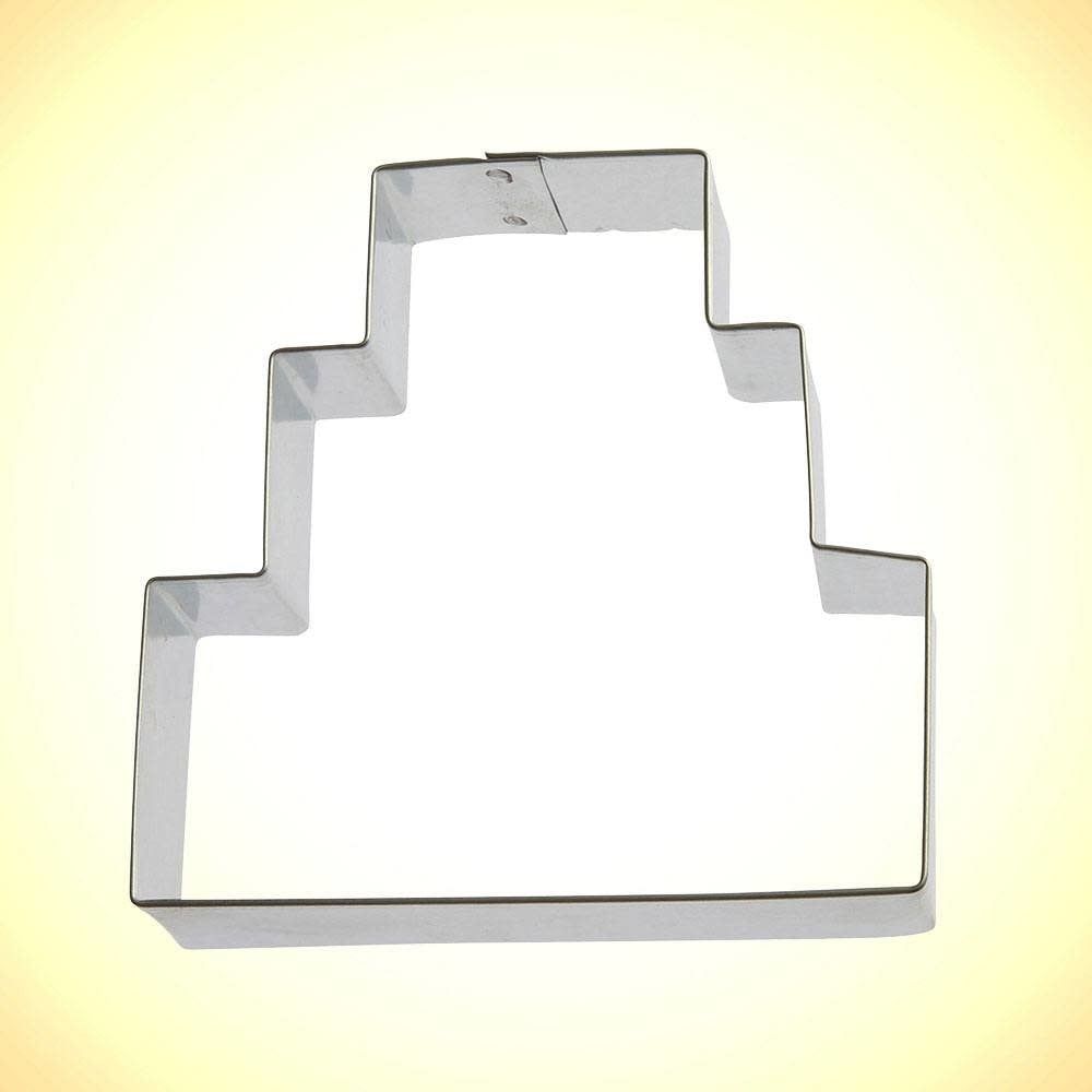 Three Layer Cake Cookie Cutter (3.5")