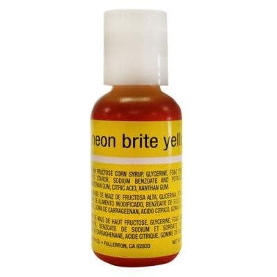 Neon Yellow ChefMaster Liqua-Gel 3/4oz