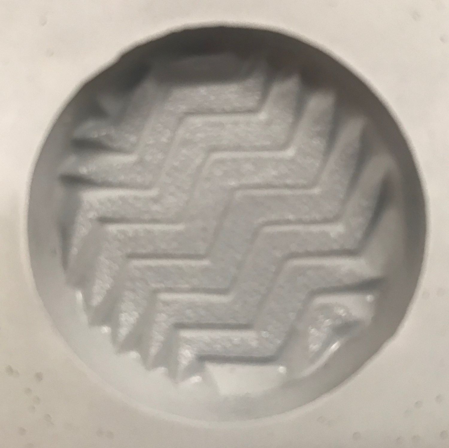 Round (Chevron) Mint Mold