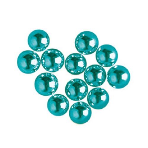 Metallic Blue Dragees, 5mm