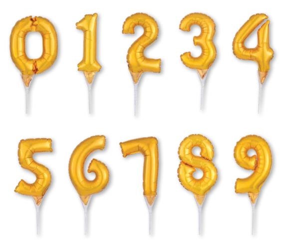 "6" Balloon Cake Pick