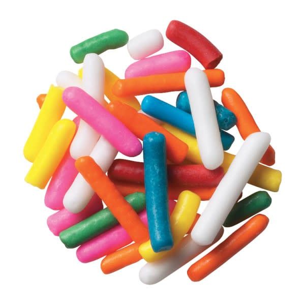 Bright Rainbow Jimmies