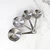 Stainless Steel Measuring Cups,  SET/4