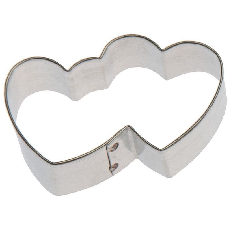 Mini Double Heart Cookie Cutter (2&quot;)