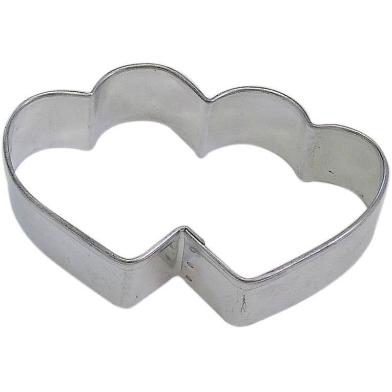Double Heart Cookie Cutter (3.5")