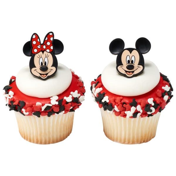 Mickey and Minnie Mouse Cupcake Rings (12/pkg)