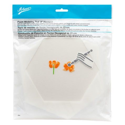 Foam Modeling Pad - 9&quot; Hexagon