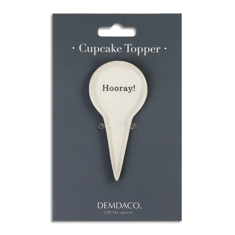 Hooray Cupcake Topper