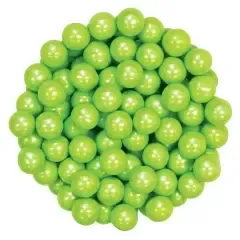 Shimmer Lime Green Sixlets