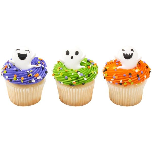 Ghosts Cupcake Rings (12/pkg)