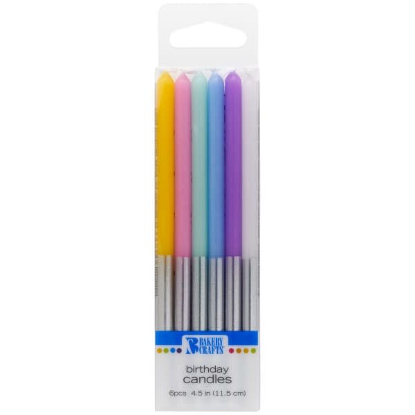 Wonderment Candles with Silver (6ct)