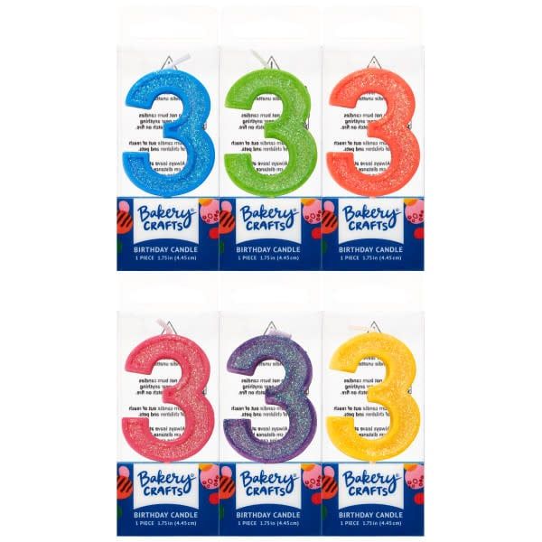 Mini Glitter Candle #3