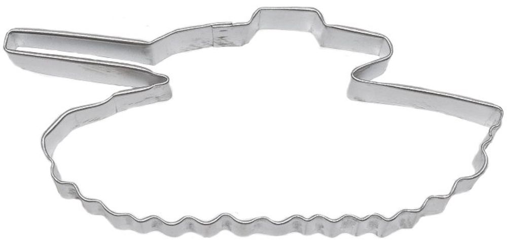 Tank Cookie Cutter (4.75")