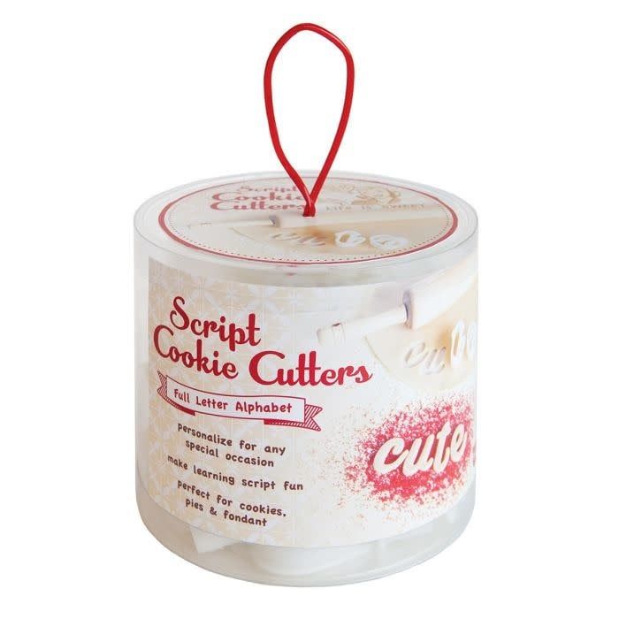 Script Alphabet Cookie/Fondant Cutters(26pc)