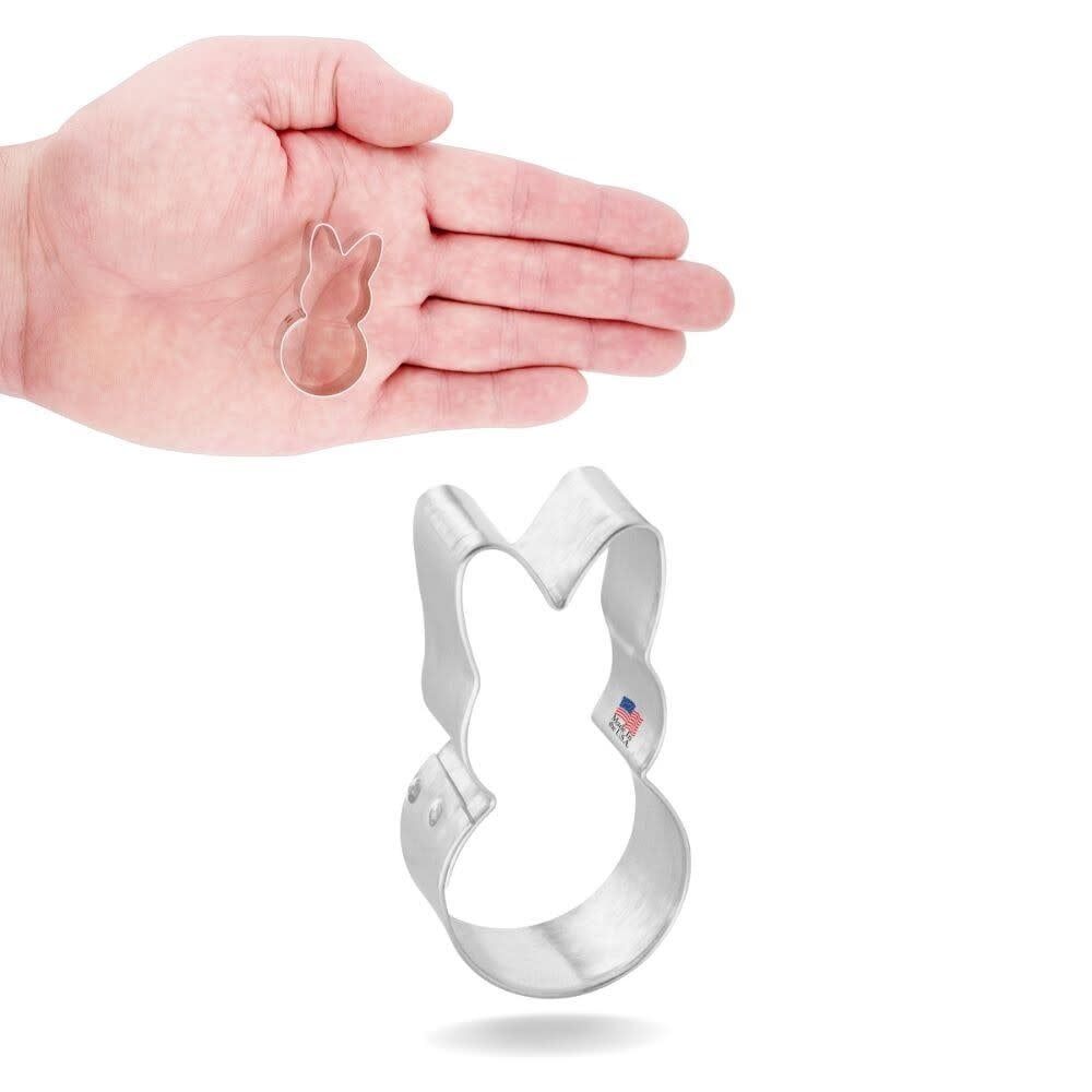 Mini Easter Bunny Body Cookie Cutter (1.75")