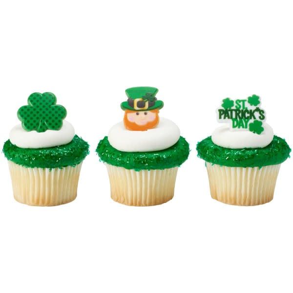St.Patrick's Day Cupcake Rings (12ct)