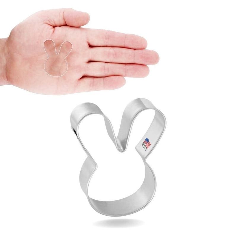 Mini Bunny Face Cookie Cutter (1.75")