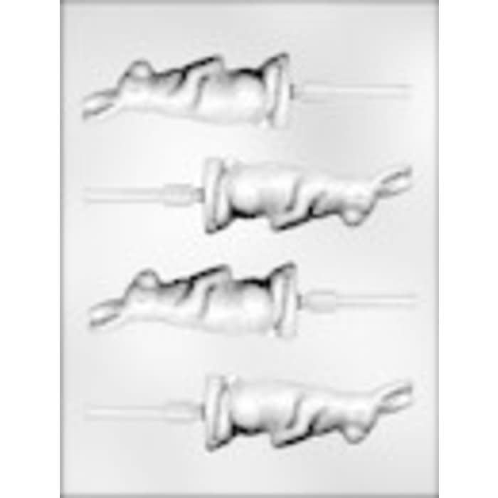 4-1/8" BUNNY SUCKER CHOCOLATE MOLD
