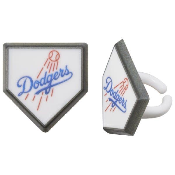 LA Dodgers  Cupcake Rings(12ct)