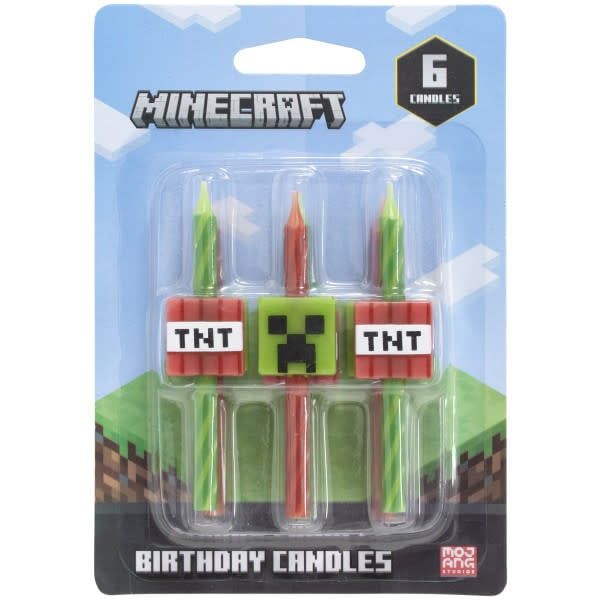 Minecraft Candles (6  count)