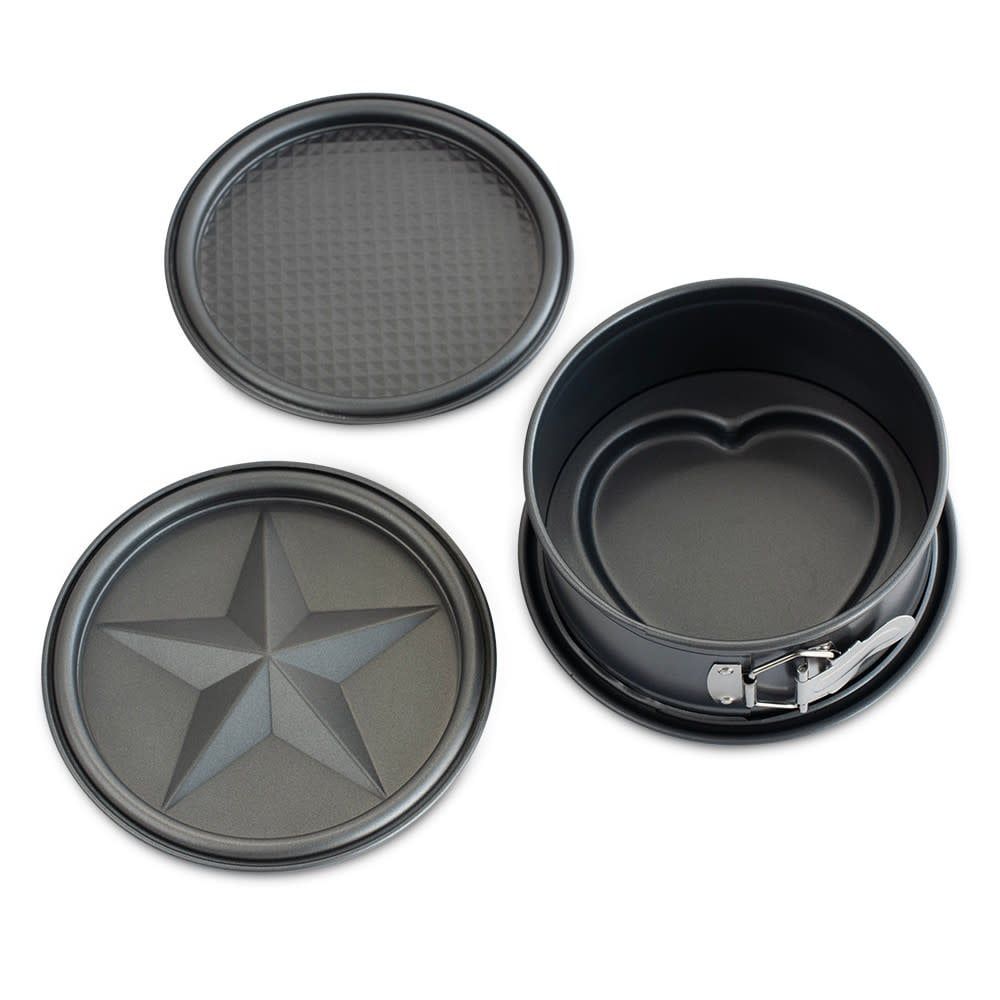 7" Springform Pan with Embossed Discs (4pc)