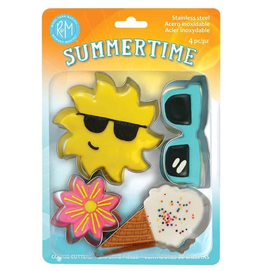 Summertime Cookie Cutter 4 Piece Set