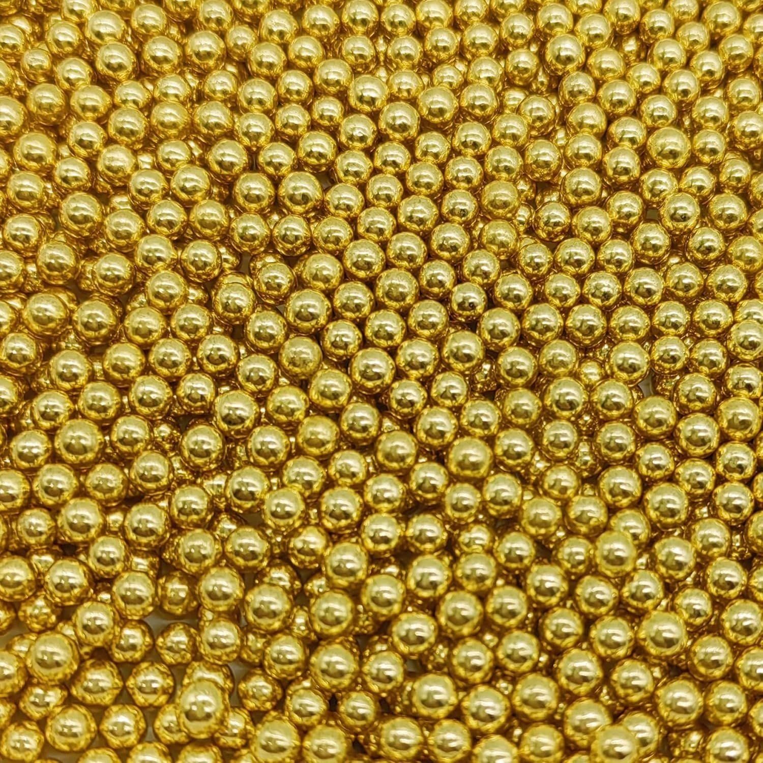 Gold Dragees 4mm