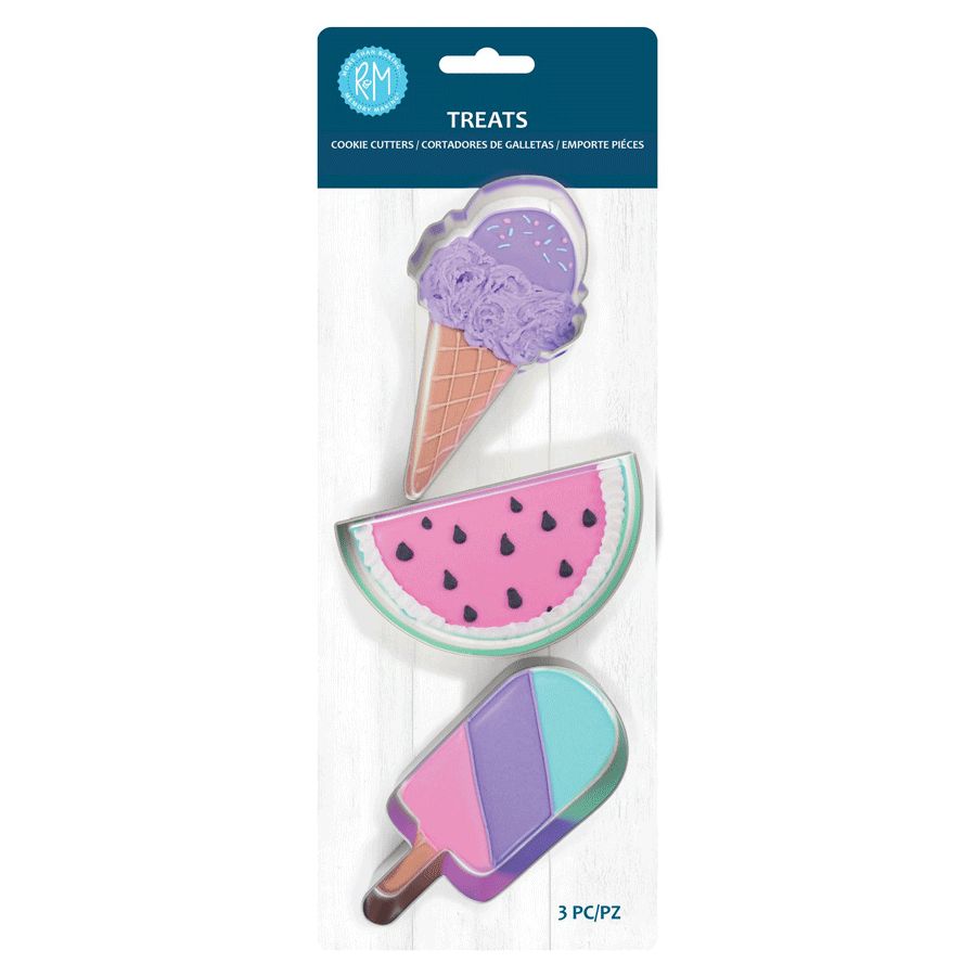 Summer Treats Cookie Cutter - 3 Piece Set
