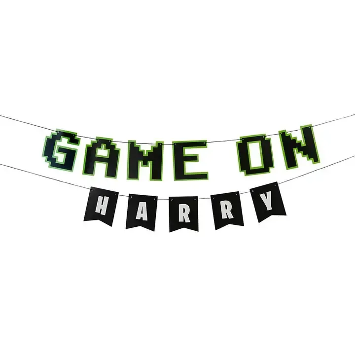 Game Over Personalized Banner