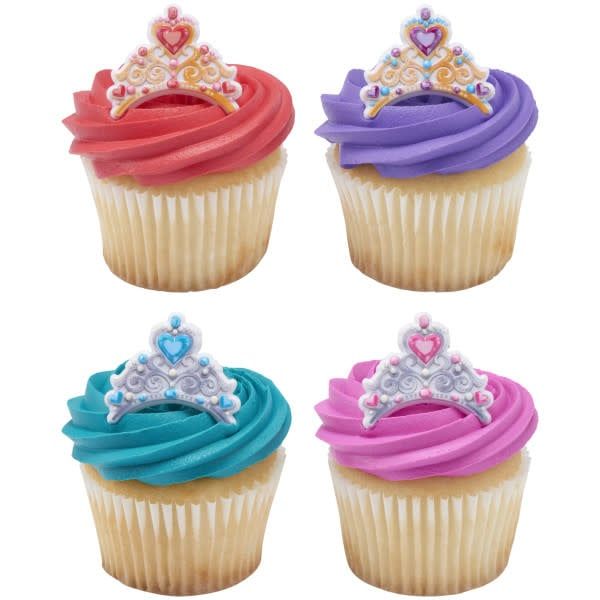 Crown Jewels Cupcake Rings (12ct)