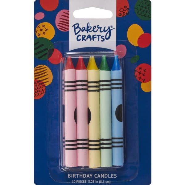 Crayon Candles (10  count)