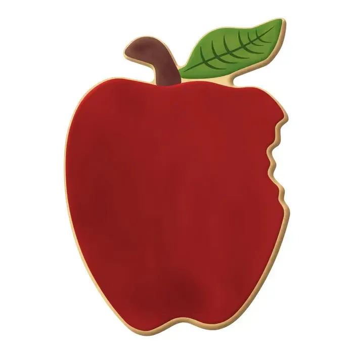 Apple with Bite Cookie Cutter (4&quot;)