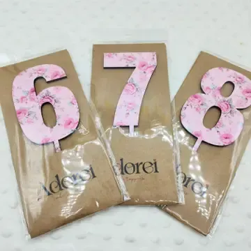 Shabby Chic Cake Topper #8