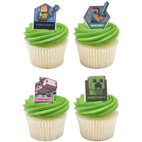 Minecraft Lush Finds Cupcake Rings (12/pkg)