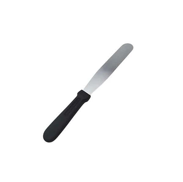 10.5" Straight Metal Spatula with Plastic Handle