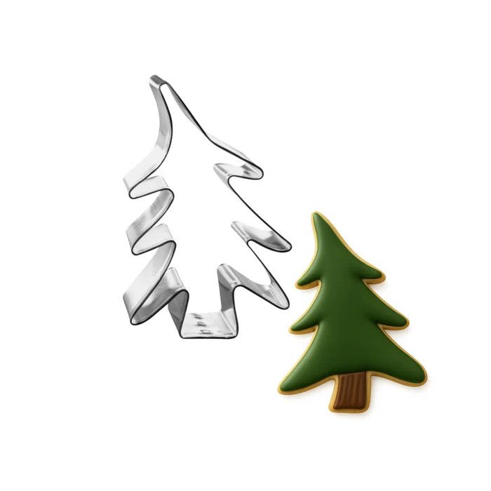 Primitive Pine Tree Cookie Cutter (3.5")