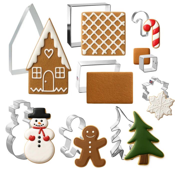 Gingerbread House Cookie Cutter Set (9pc)