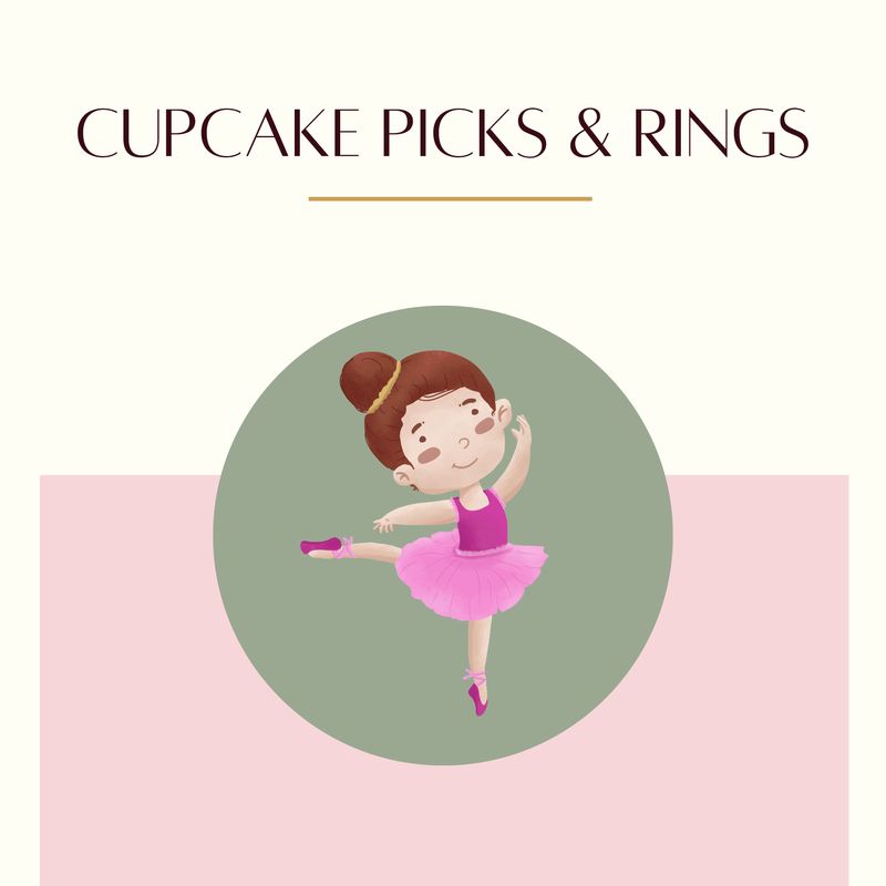 Cupcake Picks &amp; Rings