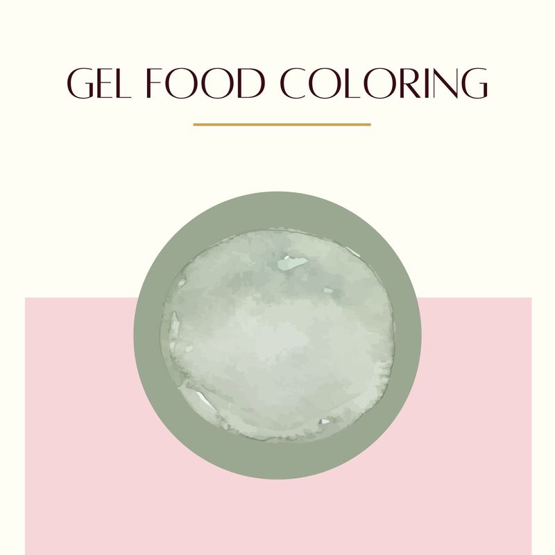 Gel Food Coloring