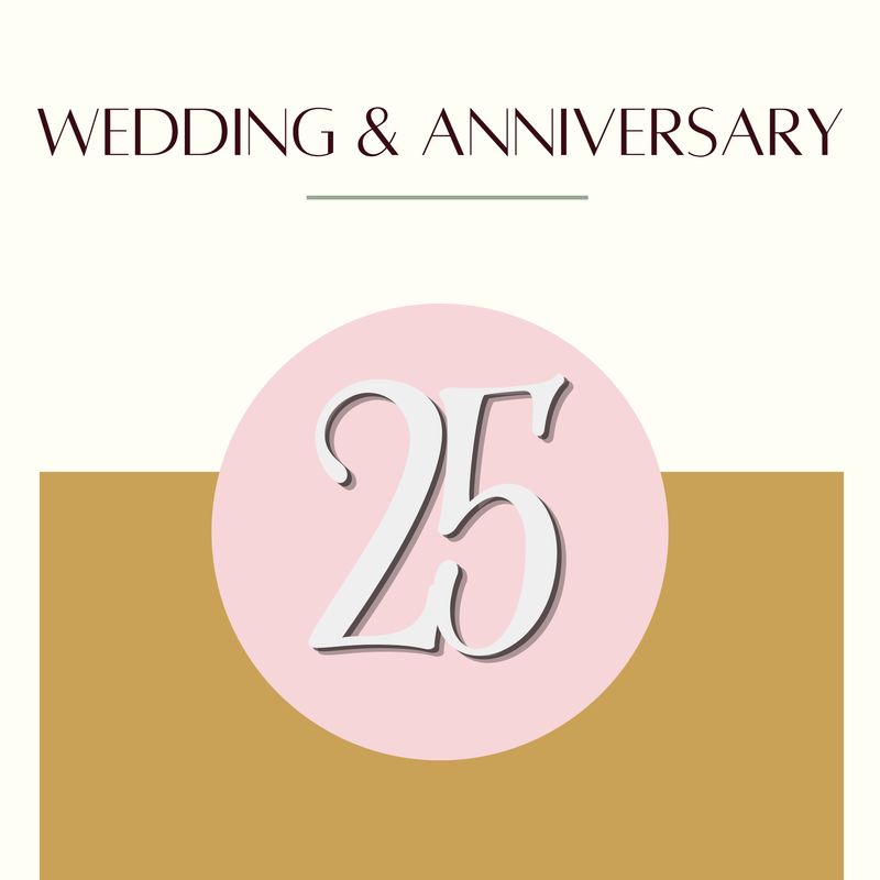 Wedding &amp; Anniversary
