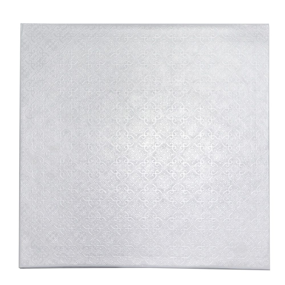 White Cake Drum 14" Square