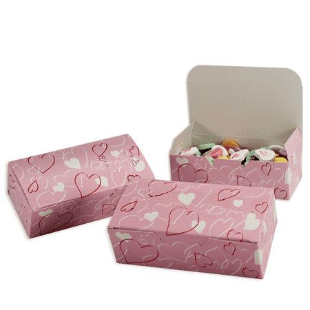Candy Box (Heart Print) 1/2 Lbs