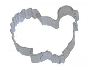 Turkey Cookie Cutter (3.75")