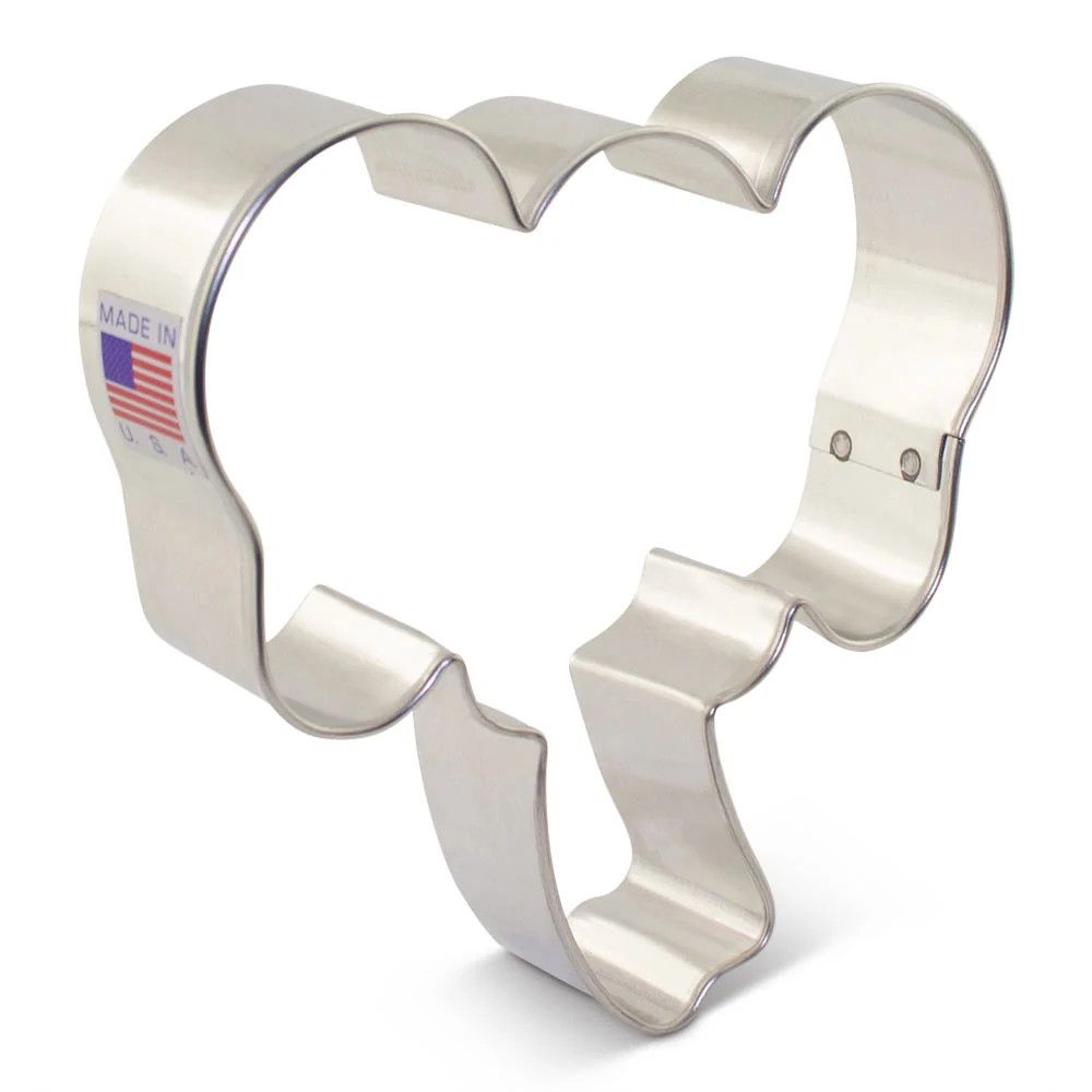 Elephant Cookie Cutter (3 3/4)