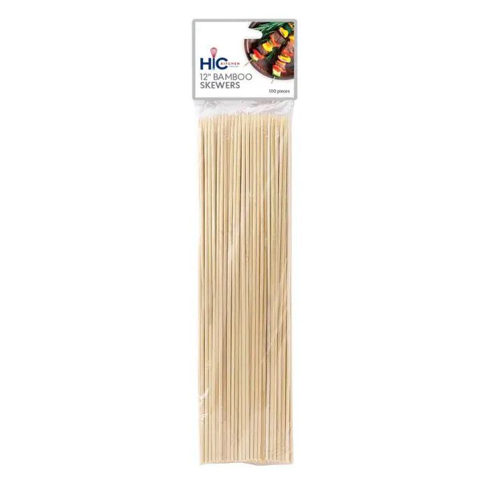 SKEWERS BAMBOO 12 inch (100 ct)