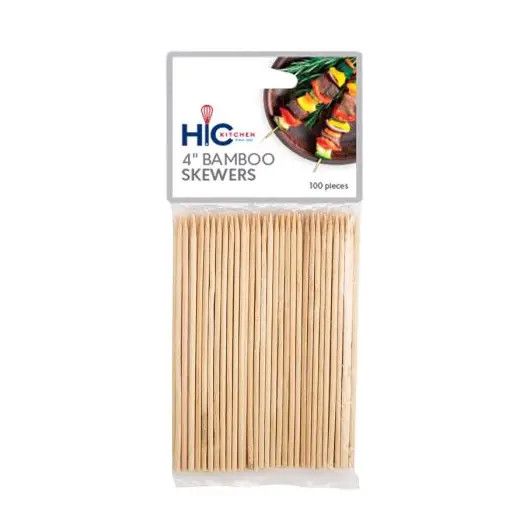Skewers Bamboo 4 Inch