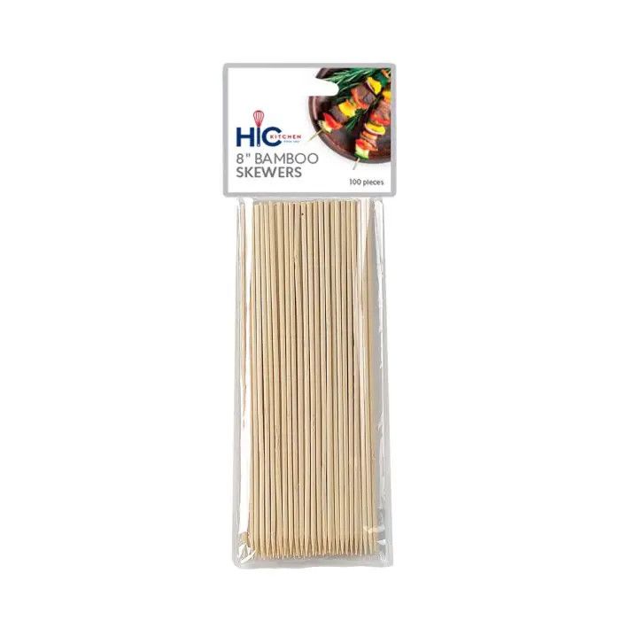 SKEWERS BAMBOO 8 inch