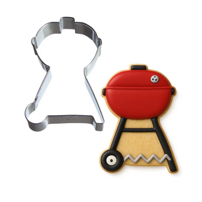 Charcoal Grill Cookie Cutter (3.75")