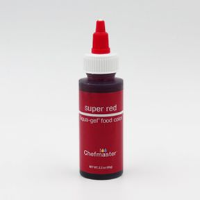 Super Red Chefmaster Liqua-gel 2.3 ounce